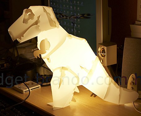 Dinosaurier Lampe zum selber Zusammenbauen