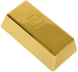 Goldbarren Tuerstopper 1