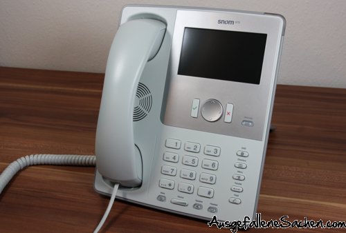 snom 870 VoIP Telefon und Sipgate im Test