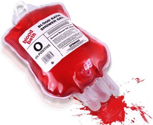 Blutkonserven Duschgel für jede Blutgruppe [Gewinnspiel]