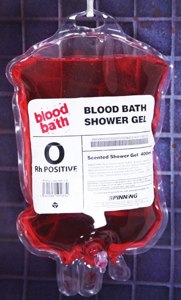 Blutkonserven Duschgel für jede Blutgruppe [Gewinnspiel]