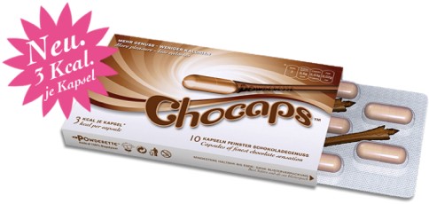 [Test] Chocaps - Schokolade mit (fast) keinen Kalorien