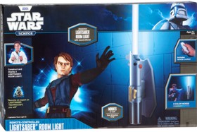 Star Wars Lichtschwert als ausgefallene Zimmerlampe