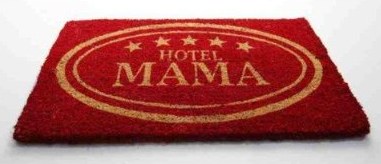 Fußmatte "Hotel Mama" als witzige Geschenkidee