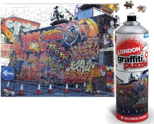 Coole Graffiti Puzzles aus der Spraydose