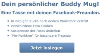 BuddyMug bringt deine Facebook-Freunde auf eine Tasse