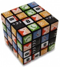 Rubik's Cube Zauberwürfel im App-Design