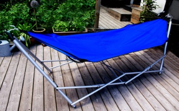 Die portable Hängematte zum "Abhängen" an jedem Ort