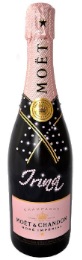 Luxuriöser Champagner individualisiert mit Swarovski-Steinen