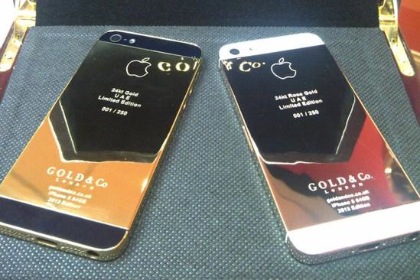 24-Karat Gold iPhone 5 für 4.700 Dollar