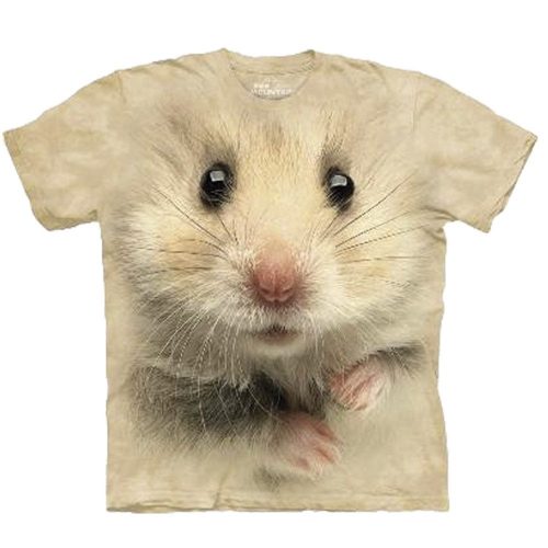 Big Face 3D Tier T-Shirt Hamster