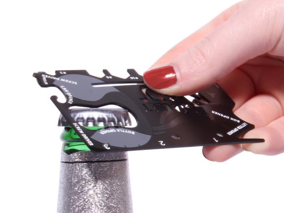 Wallet Ninja 18in1 Multiwerkzeug im Kreditkartenformat Flaschenoeffner